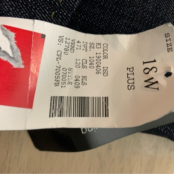 LA Blues size 18w crop jeans - Picture 3 of 7